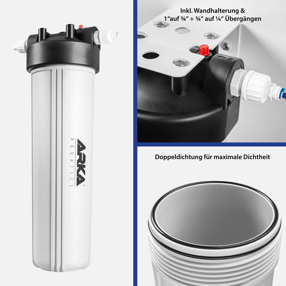 Arka myAqua Multifilter 4l - Obudowa Filtra na Żywicę i Węgiel Aktywny